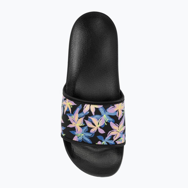 Klapki damskie ROXY Slippy IV black/boysenberry 5
