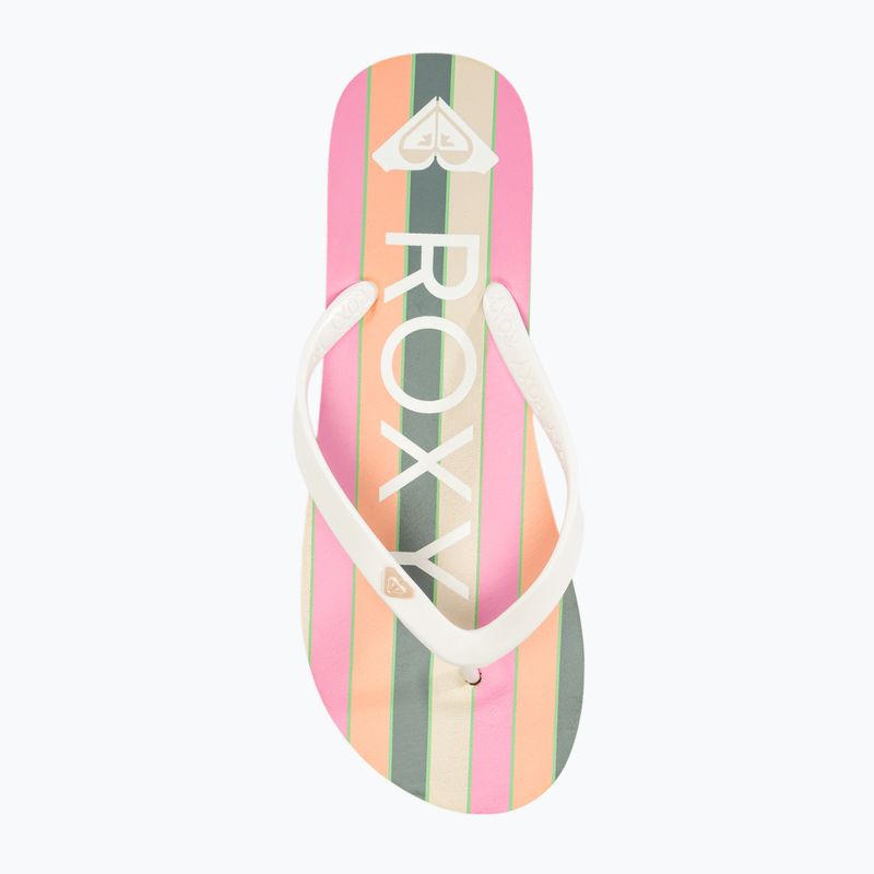 Japonki damskie ROXY Tahiti VII peach cream 5