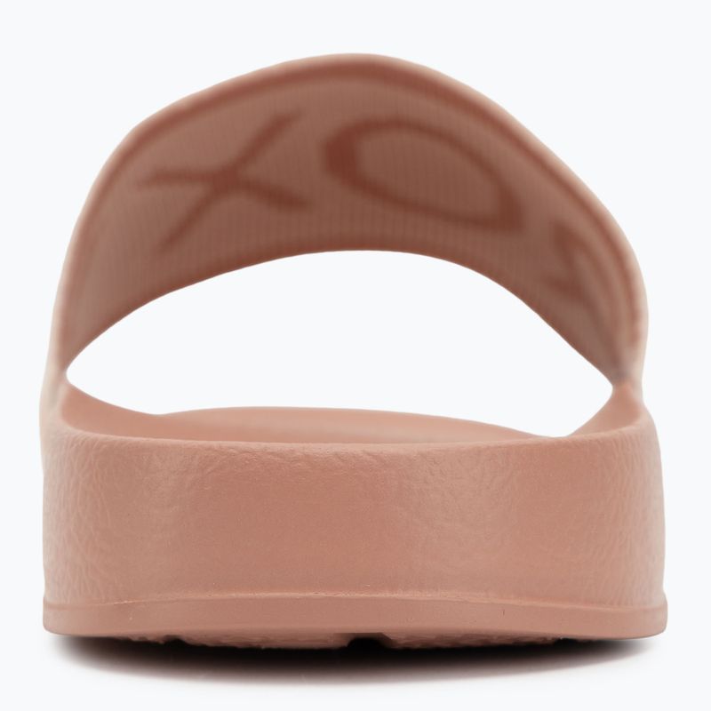 Klapki damskie ROXY Slippy Knit wheat/turkish coffee 6