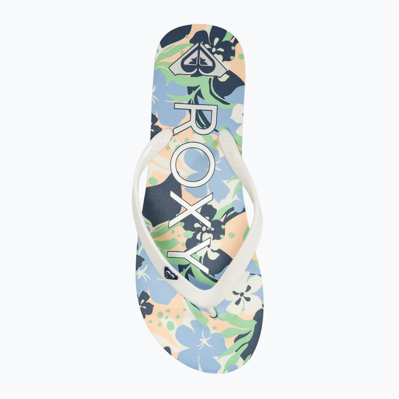 Japonki damskie ROXY Tahiti VII soft lime/ocean 5