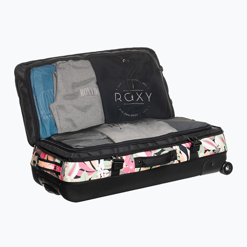 Walizka podróżna ROXY Big Souvenir anthracite palm song axs 8