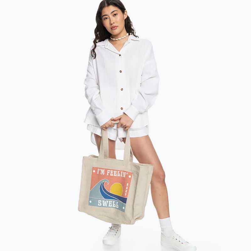 Torba damska ROXY Drink The Wave Tote tapioca 6