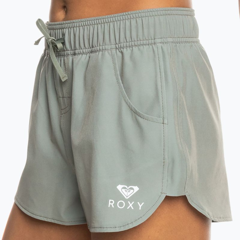 Szorty kąpielowe damskie ROXY Wave 2 agave green 5