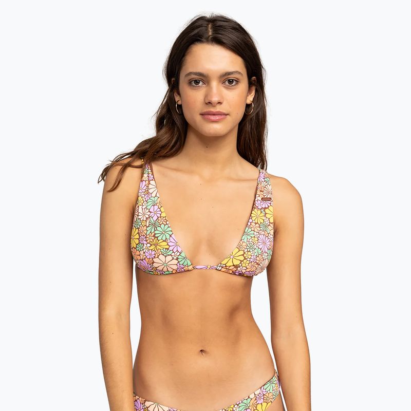 Góra od stroju kąpielowego ROXY All About Sol Elongated Tri root beer all about sol mini 2