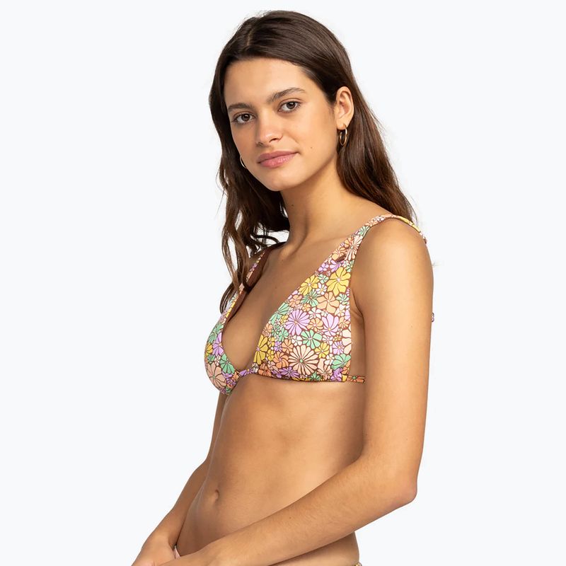 Góra od stroju kąpielowego ROXY All About Sol Elongated Tri root beer all about sol mini 4