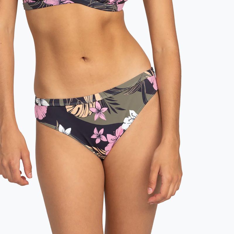 Dół od stroju kąpielowego ROXY Pro The Snap Turn Cheeky anthracite classic pro surf 2
