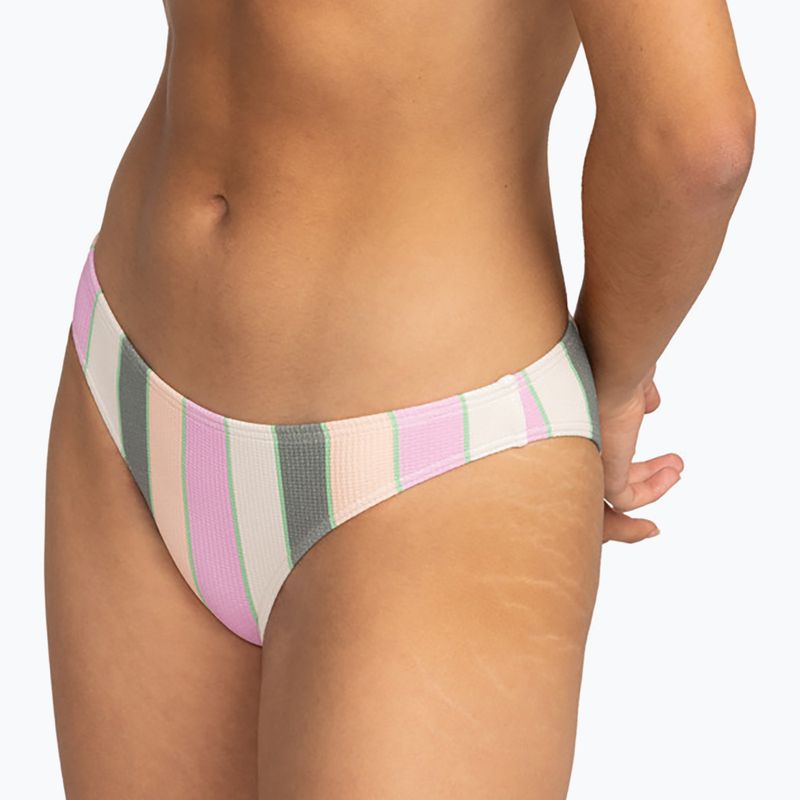 Dół od stroju kąpielowego ROXY Vista Stripe Bikini agave green very vista stripe 2