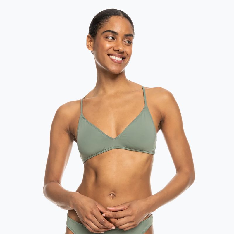 Góra od stroju kąpielowego ROXY Beach Classics Tri agave green 2