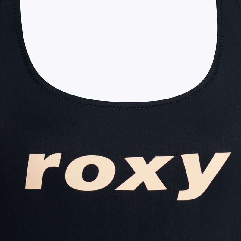 Strój kąpielowy jednoczęściowy damski ROXY Active Cross anthracite 3