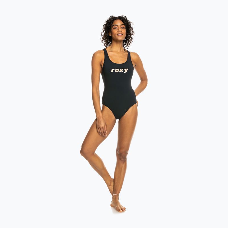 Strój kąpielowy jednoczęściowy damski ROXY Active Cross anthracite 5