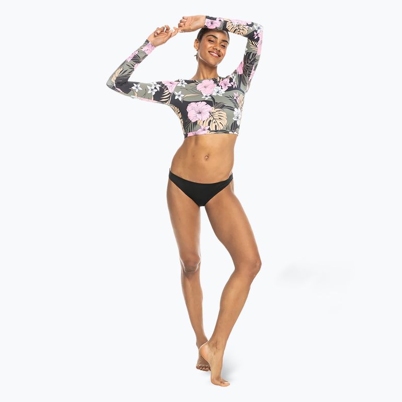 Longsleeve do pływania damski ROXY Pro Nose Ride Crop Lycra anthracite classic pro surf 3