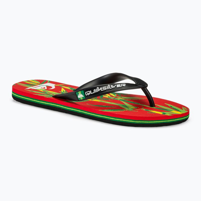 Japonki męskie Quiksilver Molokai Art II black/red/black