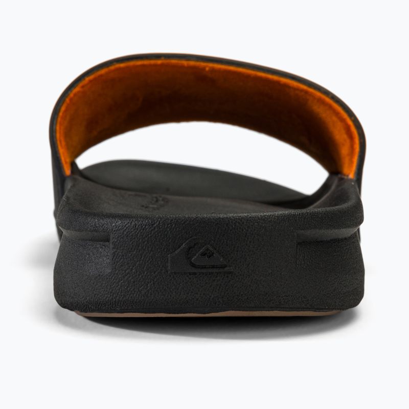 Klapki męskie Quiksilver Rivi Wordmark Slide II black 2 6