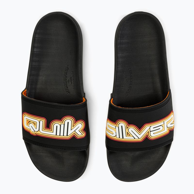 Klapki męskie Quiksilver Rivi Wordmark Slide II black 2 8