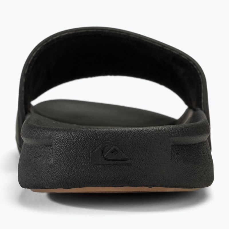 Klapki męskie Quiksilver Rivi Wordmark Slide II black 1 6