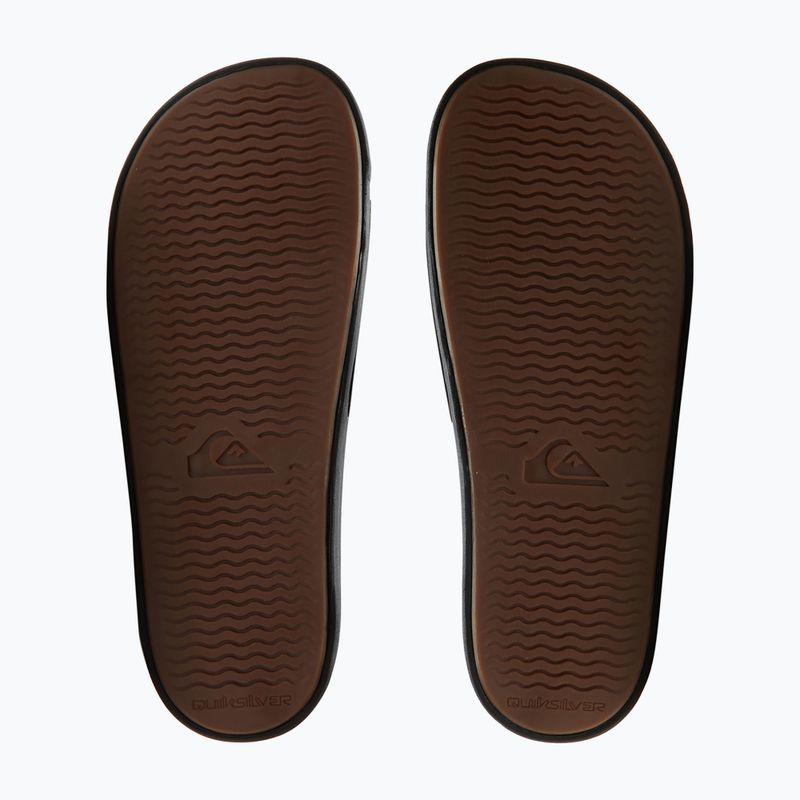 Klapki męskie Quiksilver Rivi Wordmark Slide II black 1 13