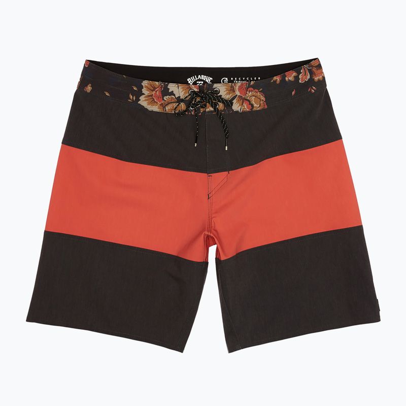 Szorty kąpielowe męskie Billabong Tribong Pro washed red