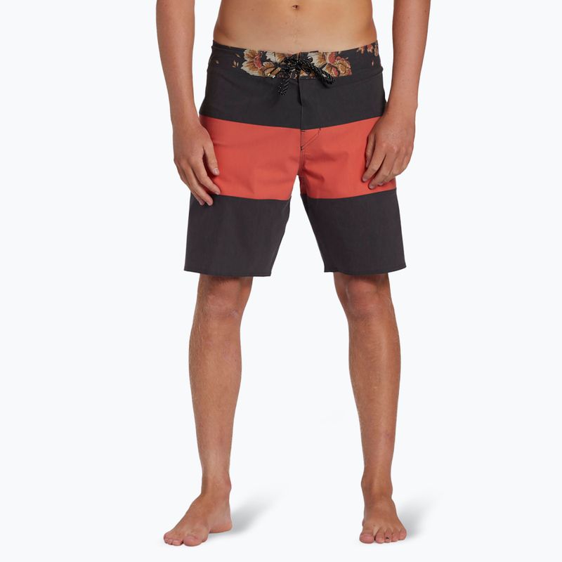 Szorty kąpielowe męskie Billabong Tribong Pro washed red 3