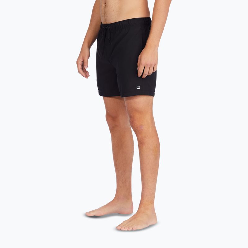 Szorty kąpielowe męskie Billabong All Day Layback black 4