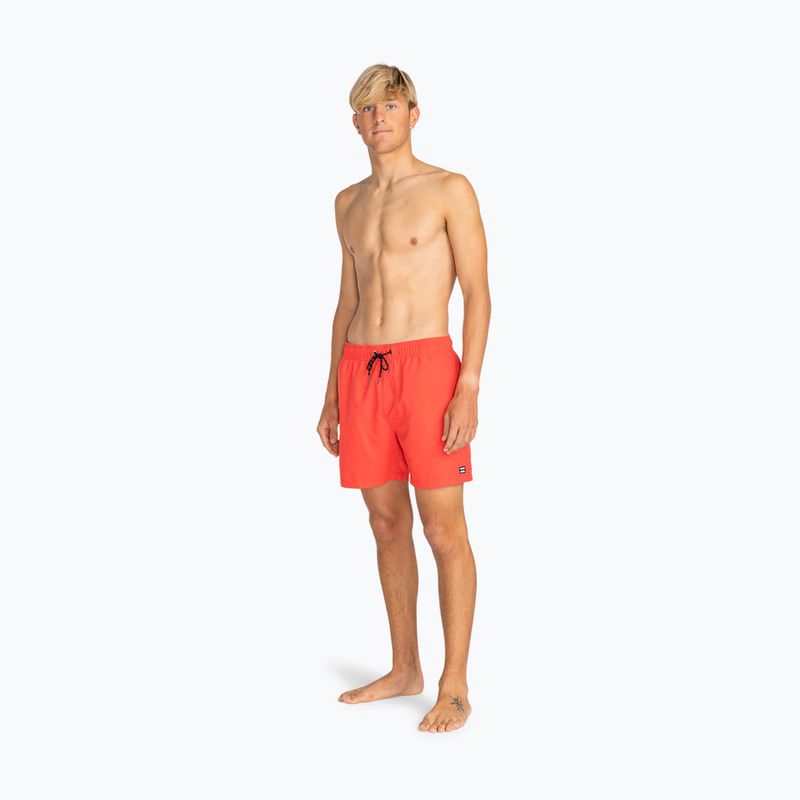 Szorty kąpielowe męskie Billabong All Day Layback red hot 2