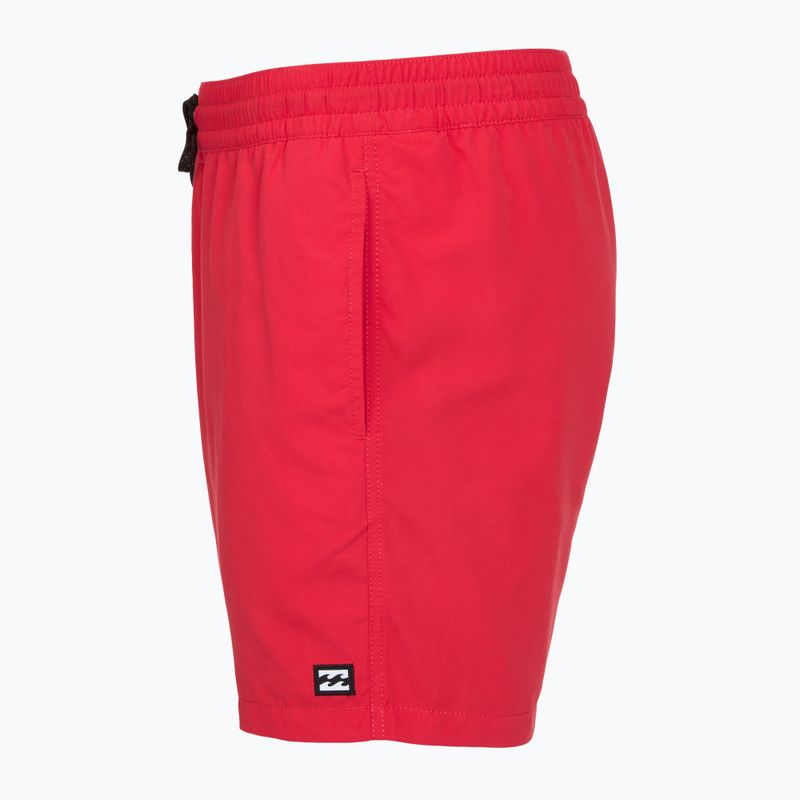 Szorty kąpielowe męskie Billabong All Day Layback red hot 3