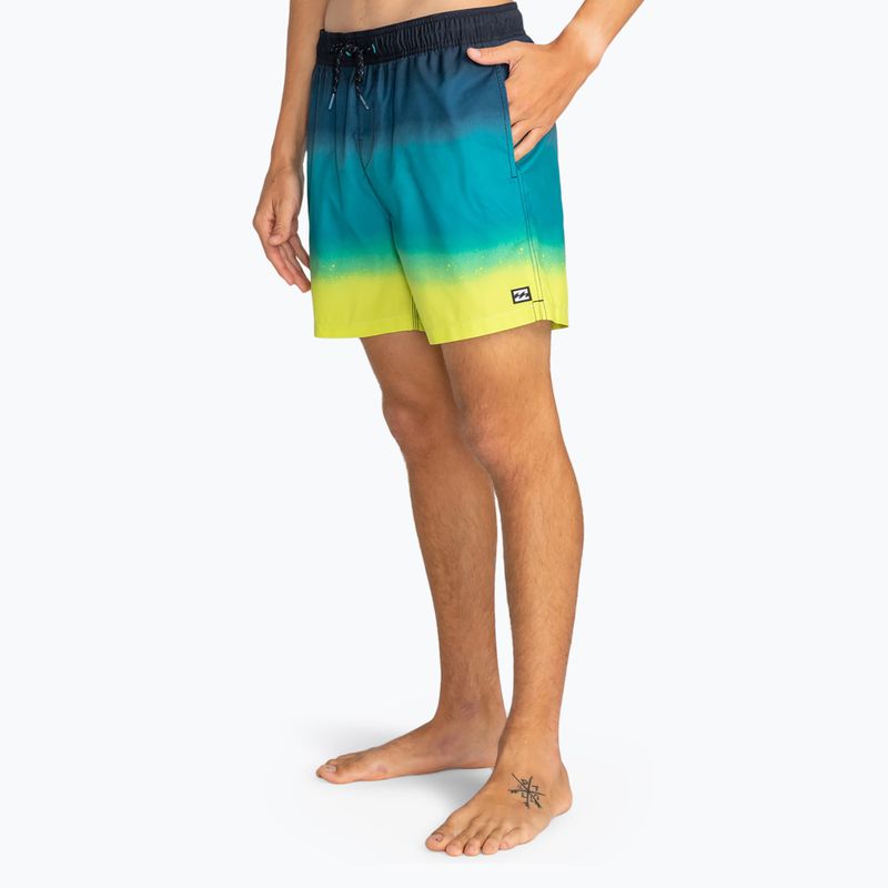 Szorty kąpielowe męskie Billabong All Day Fade Layback black 4