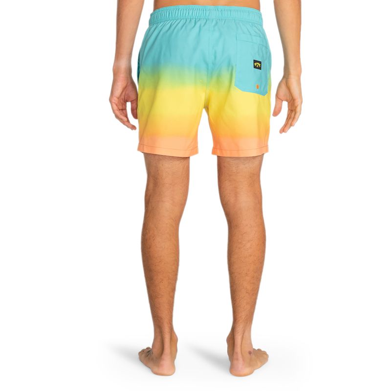 Szorty kąpielowe męskie Billabong All Day Fade Layback papaya 5