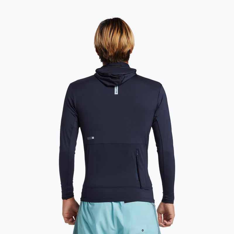 Longsleeve do pływania męski Quiksilver Highline UPF50 Hooded dark navy 3
