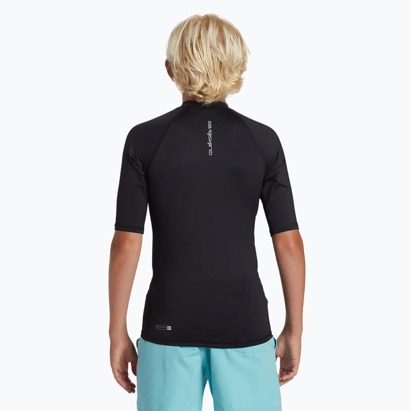 Koszulka do pływania dziecięca Quiksilver Everyday UPF50 black 2