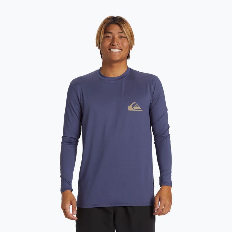 Longsleeve męski Quiksilver Everyday Surf Tee crown blue