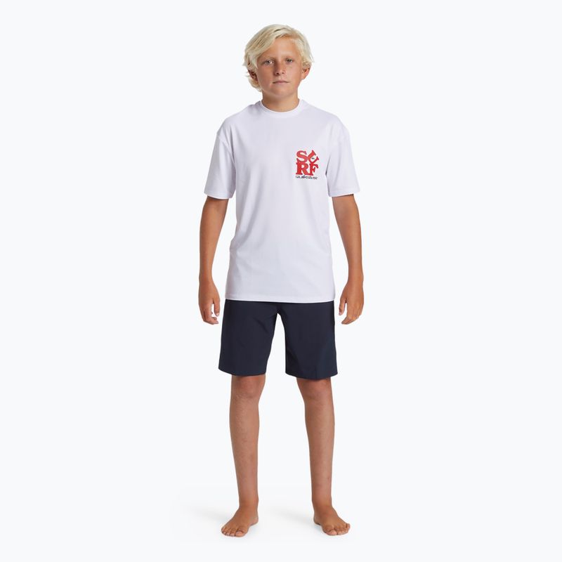 Koszulka dziecięca Quiksilver Everyday Surf Tee white/black 2