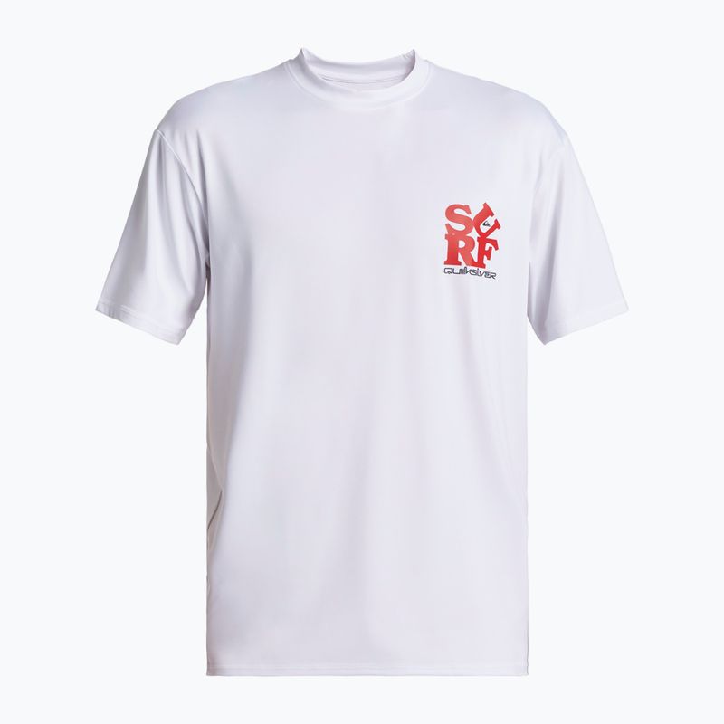 Koszulka męska Quiksilver Everyday Surf white/black 4