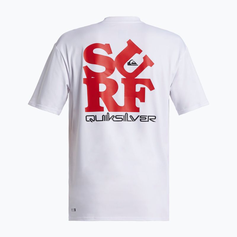 Koszulka męska Quiksilver Everyday Surf white/black 5