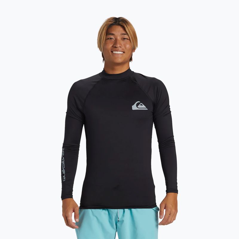 Longsleeve do pływania męski Quiksilver Everyday UPF50 black