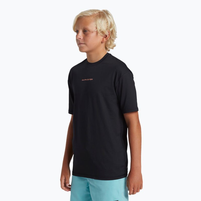 Koszulka dziecięca Quiksilver Everyday Surf Tee black/white 4