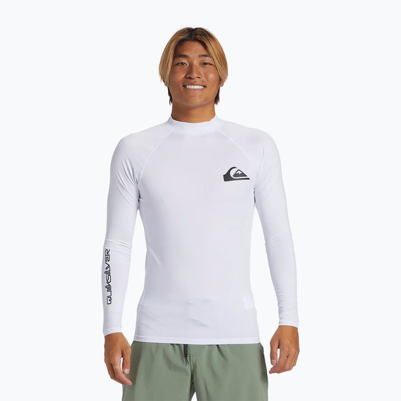 Longsleeve do pływania męski Quiksilver Everyday UPF50 white