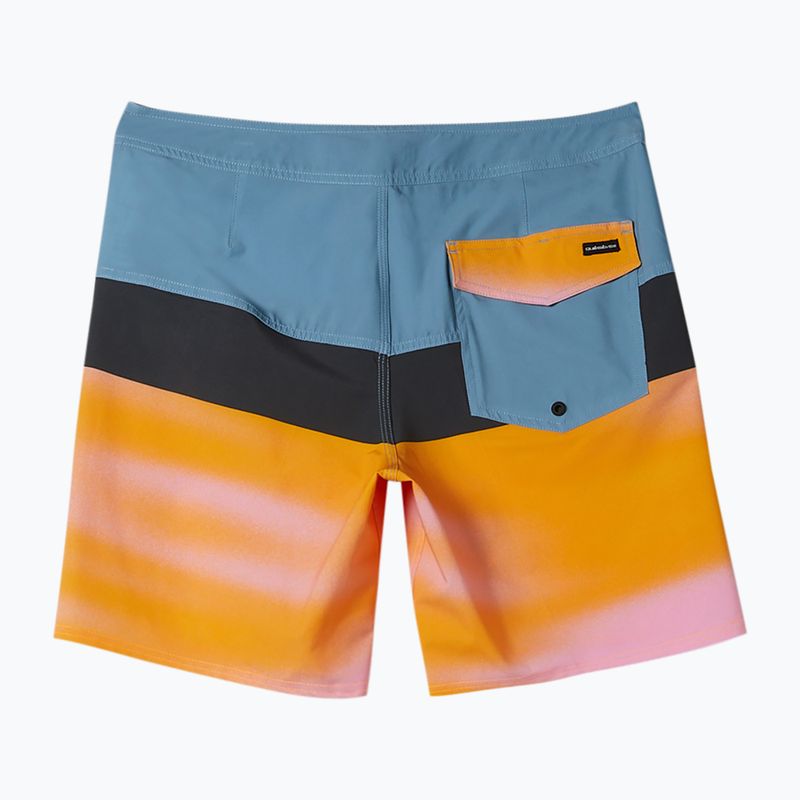 Szorty kąpielowe męskie Quiksilver Surfsilk Panel 18 prism pink 2