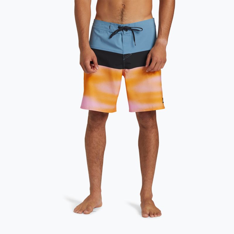 Szorty kąpielowe męskie Quiksilver Surfsilk Panel 18 prism pink 3