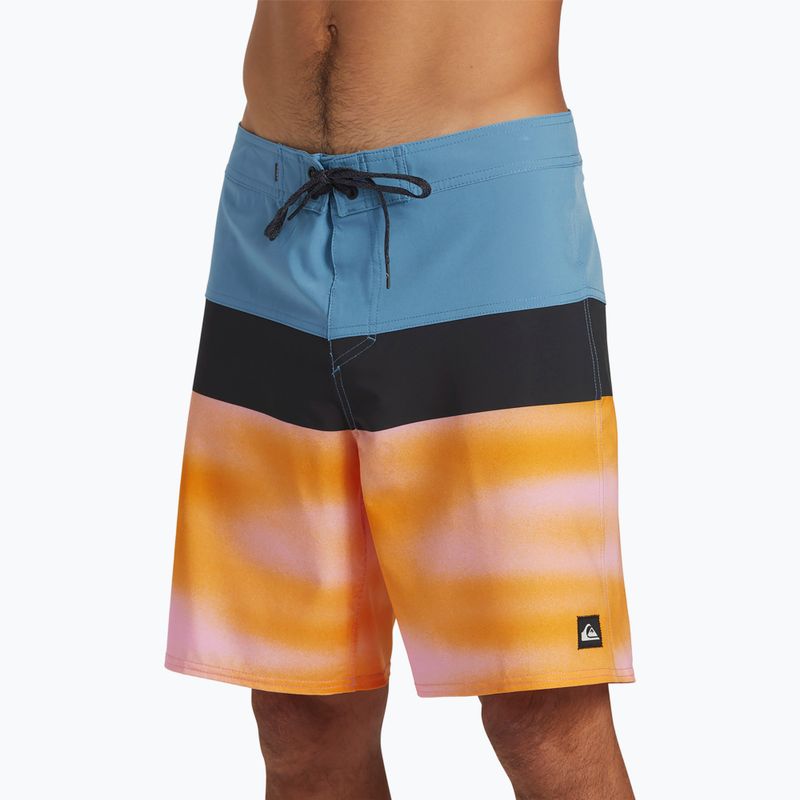 Szorty kąpielowe męskie Quiksilver Surfsilk Panel 18 prism pink 6