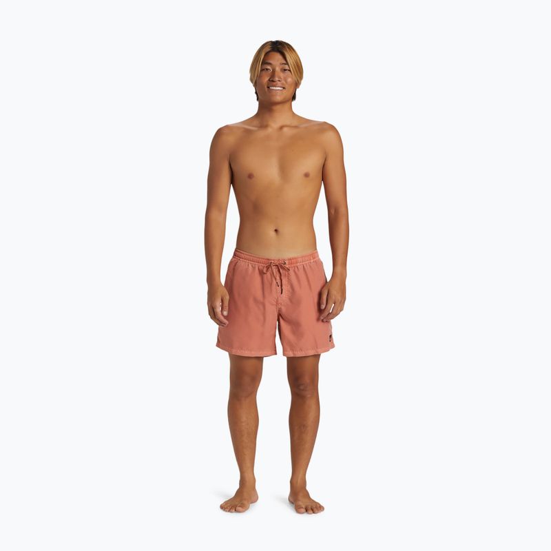 Szorty kąpielowe męskie Quiksilver Everyday Surfwash Volley 15" canyon clay 4