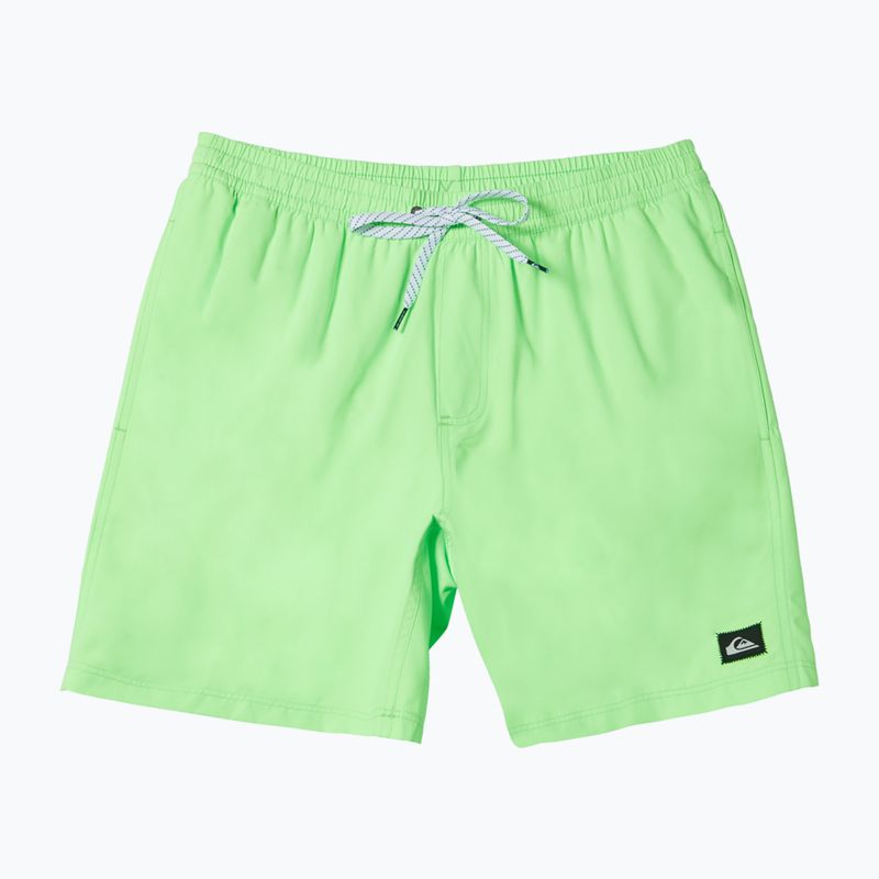Szorty kąpielowe męskie Quiksilver Everyday Solid Volley 15" green gecko
