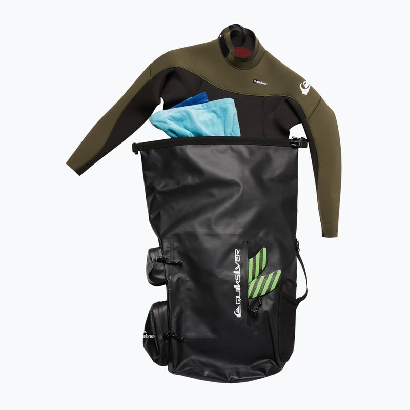 Plecak wodoodporny Quiksilver Evening Sesh 35 l black/black 6