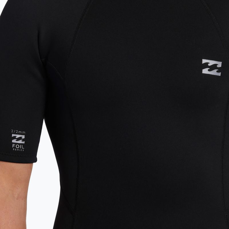 Pianka do pływania męska Billabong 2 mm Foil Back Zip Spring black 5