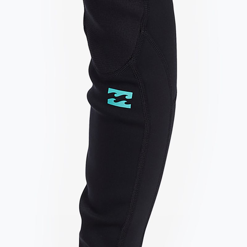 Pianka do pływania dziecięca Billabong 3/2 mm Foil Back Zip black 7