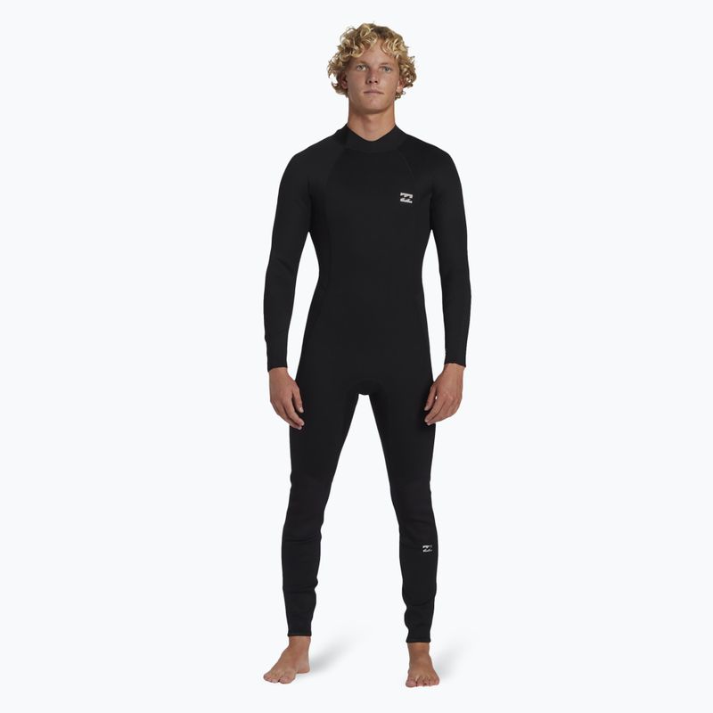 Pianka do pływania męska Billabong 3/2 mm Foil Back Zip black