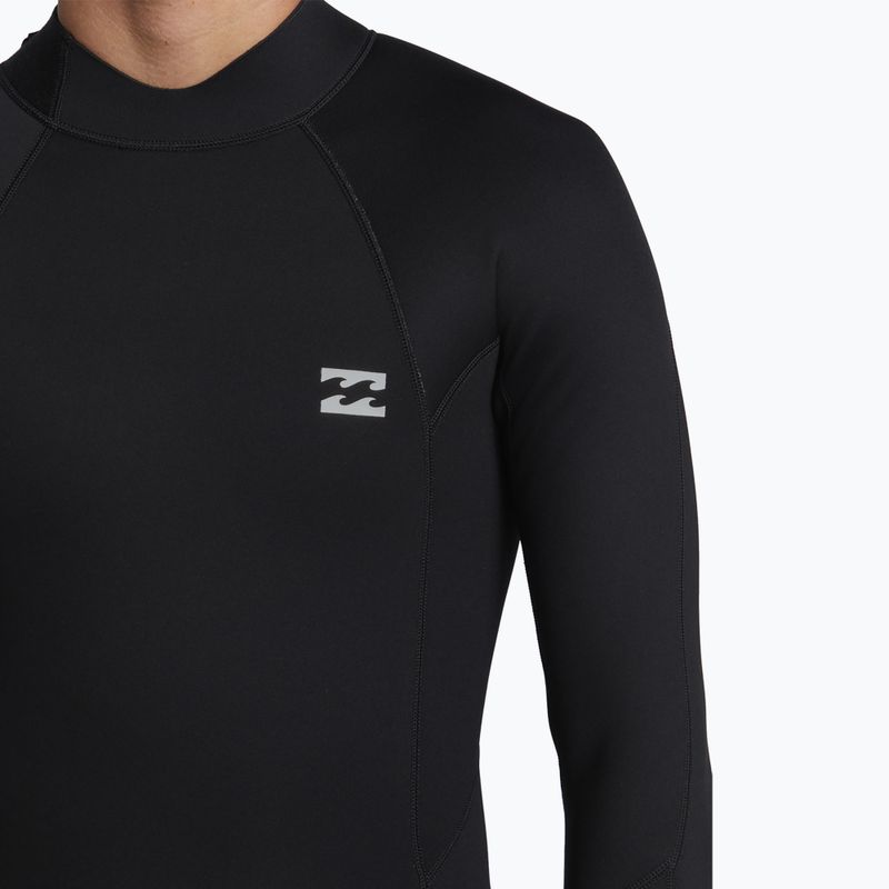 Pianka do pływania męska Billabong 3/2 mm Foil Back Zip black 4