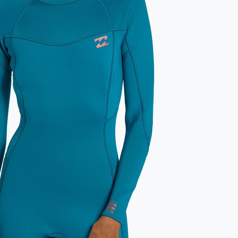 Pianka do pływania damska Billabong 3/2 mm Foil Back Zip marine 4