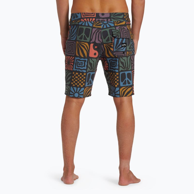 Szorty kąpielowe męskie Billabong Good Times Pro multicolor 5