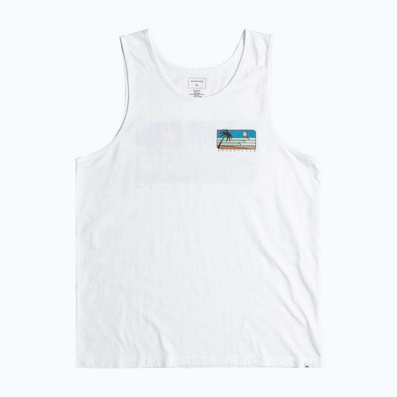 Koszulka męska Quiksilver Line Up Tank white