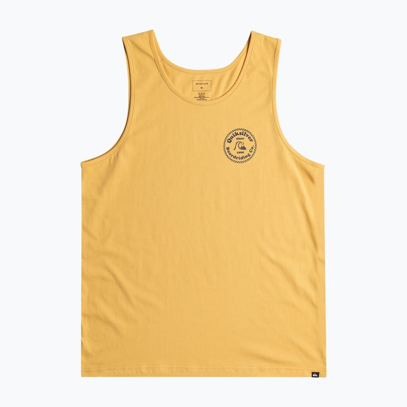 Koszulka męska  Quiksilver Fast Is Fast Tank ochre